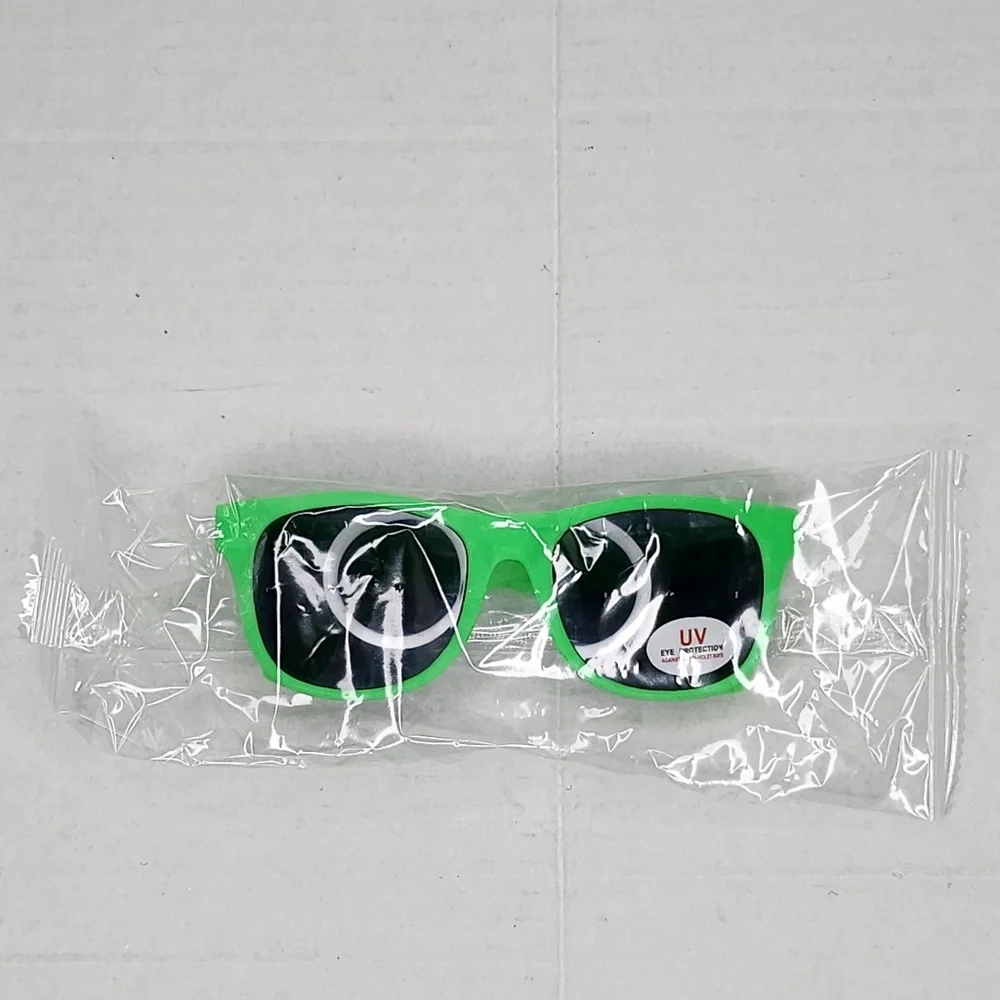 New Kids Savannah Ghost Pirates ECHL Ice Hockey Green Sunglasses UV Protection